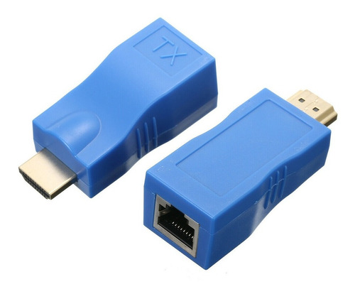 Extensor Hdmi To Rj45 30m Network  Hdmi Repeater 1080p