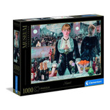 Rompecabezas Pintura Folies-bergere Manet 1000 Pz Clementoni