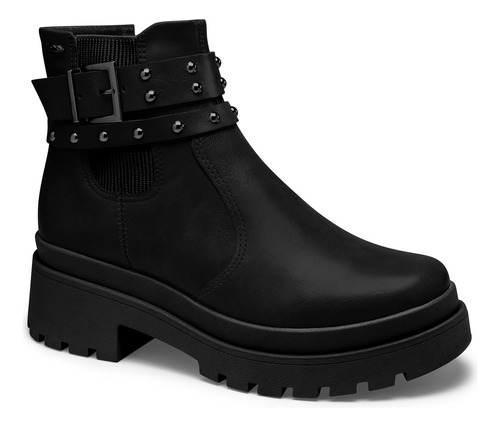 Bota Dakota Coturno Salto Plataforma Tratorado Confort G9581