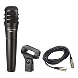 Microfone Dinâmico Audio Technica Pro63 Cardióide Com Cabo