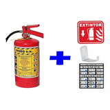 Extintor 4.5 Kg Pqs + Sismos E Incendios + Certificado