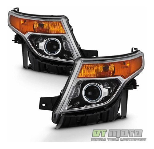 Faro Delantero Ford Explorer 2011 2012 2013 2014 2015 2016 Foto 2