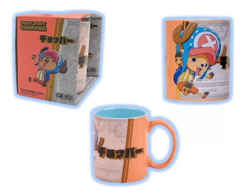 Taza Anime One Piece Luffy Zoro Chopper Nami Sanji Geek