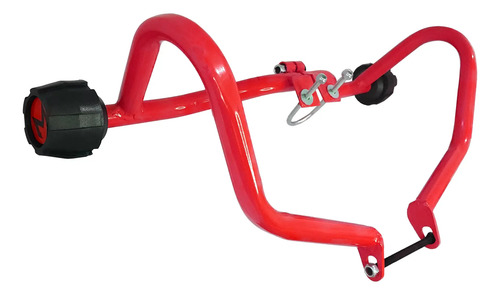 Slider Protector De Acero Rojo Para Moto Vento Falkon 250