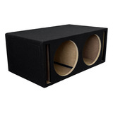 Cajon Rebote Doble Para Woofer 12 Pulgadas Mdf Porteado Kcr