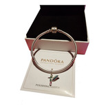 Pandora Pulsera 100% Original Y Charm Picaflor Plata 925