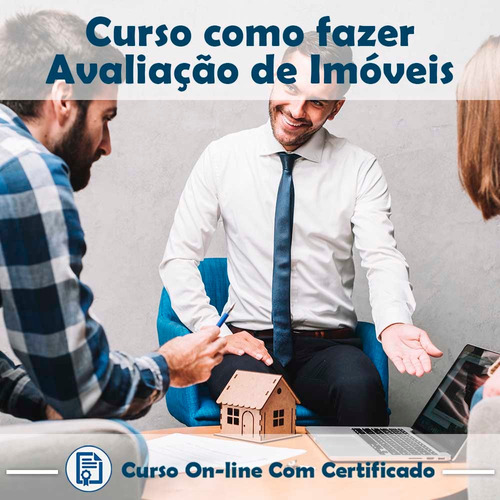 Curso Ead Videoaula Sobre Avaliação De Imóveis + Certificado