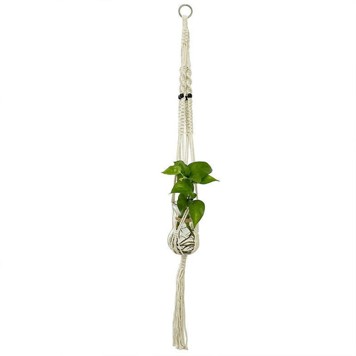 Colgador De Plantas Simple Blanco D 