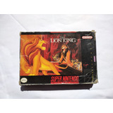 The Lion King ( El Rey León ) Snes Super Nintendo