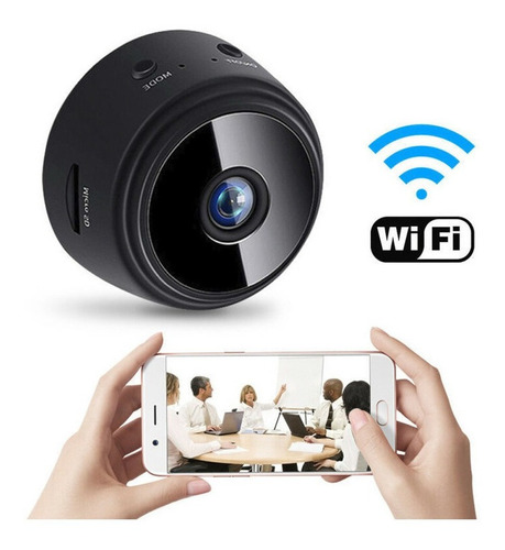 Mini Cámara Vigilancia Ip A9, Wifi, Hd 1080p, Registro Vocal