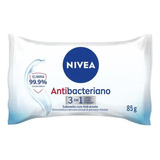 Sabonete Em Barra Hidratante Nivea Antibacteriano 3 Em 1 85g