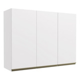 Armário Aéreo Cozinha Maxxi G766 3ptas 120cm Branco-kappesbe