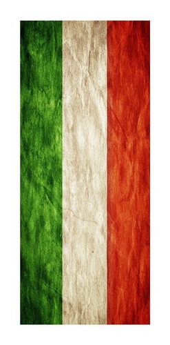 Adesivo Decorativo De Porta - Bandeira Itália - 194mlpt