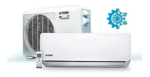 Minisplit York Aire Acondicionado 1.5 Ton Inverter 60% S/f