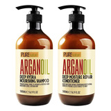 Moroccan Argan Oil Shampoo And Conditioner Sls Sulfate Free