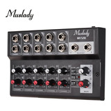 Consola Mezcladora D/audio Mix5210 Digital Estéreo 10 Canal.