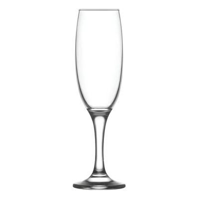 Set 24 Copas Flauta Champagne Lav Empire Vidrio 220ml Color Transparente | Envío gratis