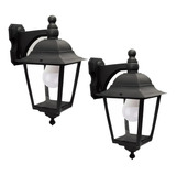 Pack X 2 Farol Luces Jardin Exterior Farol Extra Grande