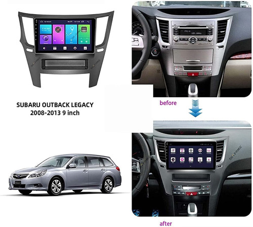 Autoradio Android Subaru Legacy Del 2009-2014 + Cmara Foto 2