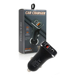 Cargador Rápido Para Auto Doble Usb 3.0 Y Tipo C