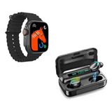 Combo Regalo Smarwatch X8 + Auriculares Inalámbricos F9-5 