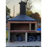 Campana Para Parrilla En Chapa Galvanizada Cal 25