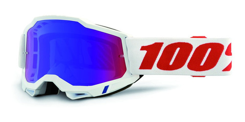 Goggles Moto Accuri 2 Pure Rojo/azul Lens 100% Original