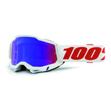Goggles Moto Accuri 2 Pure Rojo/azul Lens 100% Original