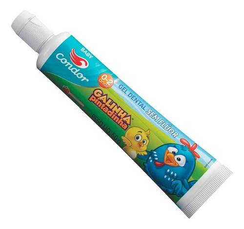 Pasta De Dental Infantil Condor Galinha Pintadinha.