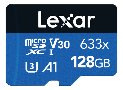 Memoria Microsd 128gb Lexar High-performance 633x U3 V30 4k