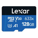 Memoria Microsd 128gb Lexar High-performance 633x U3 V30 4k