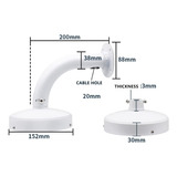 Witi Soporte De Montaje En Pared Base De 6 Pulgadas Para Cám