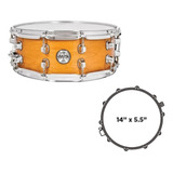 Caixa Mapex Mpml4550c 14x5,5 Natural