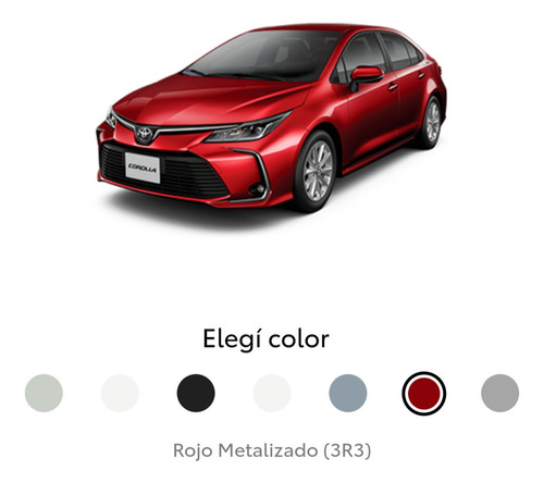 Color De Retoque Toyota Rojo Met Tricapa Corrola Yaris Etios