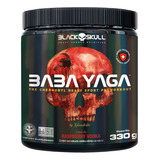 Pré Treino Baba Yaga 330g Black Skull Sabor Raspberry Vodka