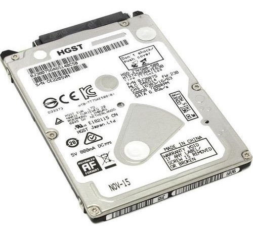 Disco Rigido 500gb Hgst Hitachi 2.5´´ 7200rpm Notebook Dvr 