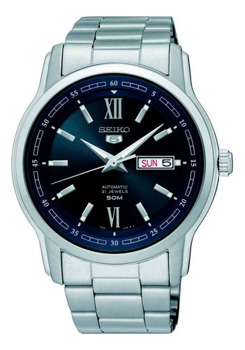 Relógio Masculino Seiko Snkp17b1-d3sx Automático 50mm