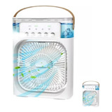 Ventilador Branco Umidificador De Ar Climatizador Le-757 