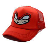 Gorra Bordada Knuckles Sega Sonic Videogame Genesis Trucker