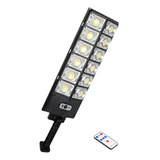 Foco Led Exterior Sensor Movimiento Solar 400w Color De La Carcasa Negro Color De La Luz Blanco Frío