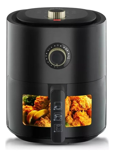 Freidora De Aire Air Fryer 6l Color Negro 220v R.5332