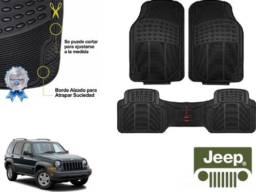 Tapetes Uso Rudo Negros Rd Jeep Liberty 2002 A 2007