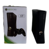 Microsoft Xbox 360 + Kinect Slim 4gb Standard Cor  Preta