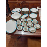 Juego Vajilla En Porcelana Limoges 47 Piezas Precio X Unidad