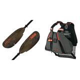 Pelican Poseidon Angler - Paleta De Kayak Ligera Para Pesca,