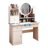 Escritorio Tocador Vanity Top Living Con Espejo Y Luz 