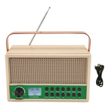 Radio Bluetooth De Madera Dab Y Radio Fm De Onda Corta Inalá