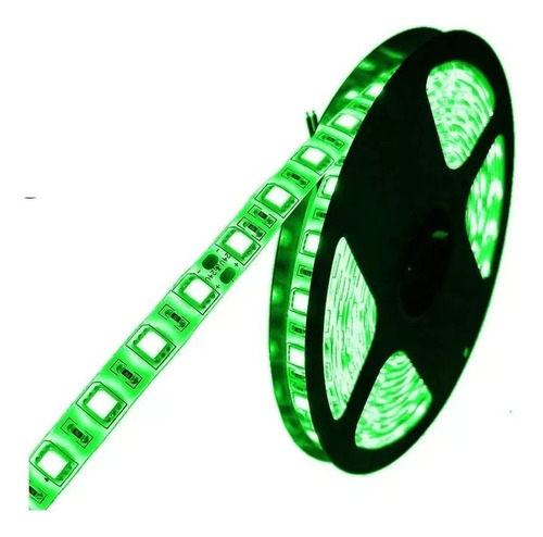 Tira Led 5050 Rollo 5 Mt Exterior Colores Verde/rojo