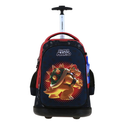 Mochila Grande Ruedas Chenson Mario Bros Bowie | Envío gratis