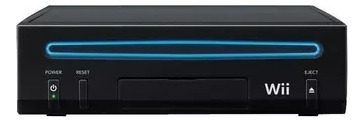 Nintendo Wii Negro + Obsequio De Cables Componente